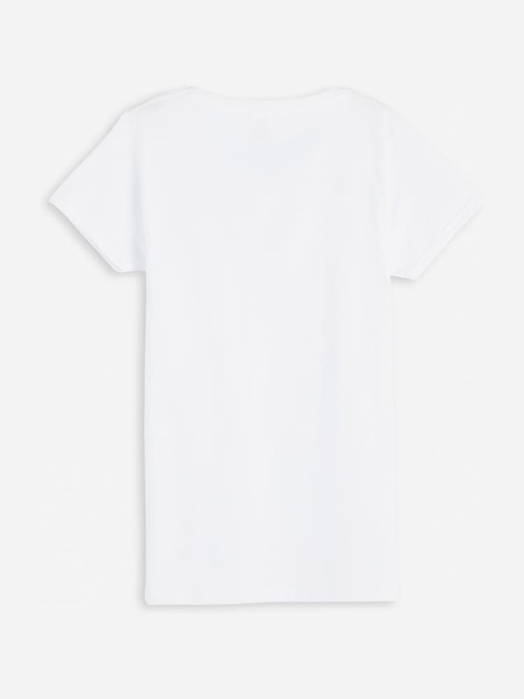 Dollymix Female Personalised The Future 100% Cotton White Pyjama Shorts Set - Image 3 of 3