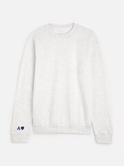 Dollymix Womens Personalised Valentines Sweatshirt - Image 1 of 3