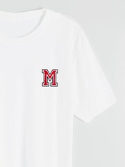 Dollymix Mens Personalised Monogram Pyjama Shorts Set - Image 2 of 3