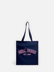Dollymix Girl Personalised Boss 100% Cotton Tote Bag - Image 1 of 3