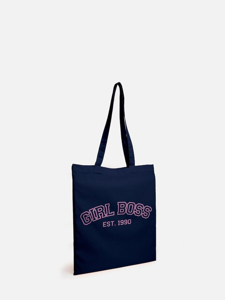 Dollymix Girl Personalised Boss 100% Cotton Tote Bag - Image 3 of 3