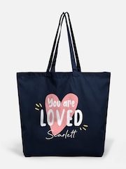 Personalised You are Loved Tote Bag by Dollymix - Image 1 of 4
