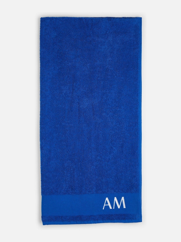 Personalised Bath 100% Cotton Towel by Dollymix - Image 1 of 4