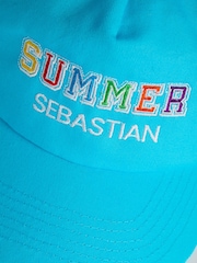 Dollymix Personalised Summer 100% Cotton Cap - Image 2 of 3