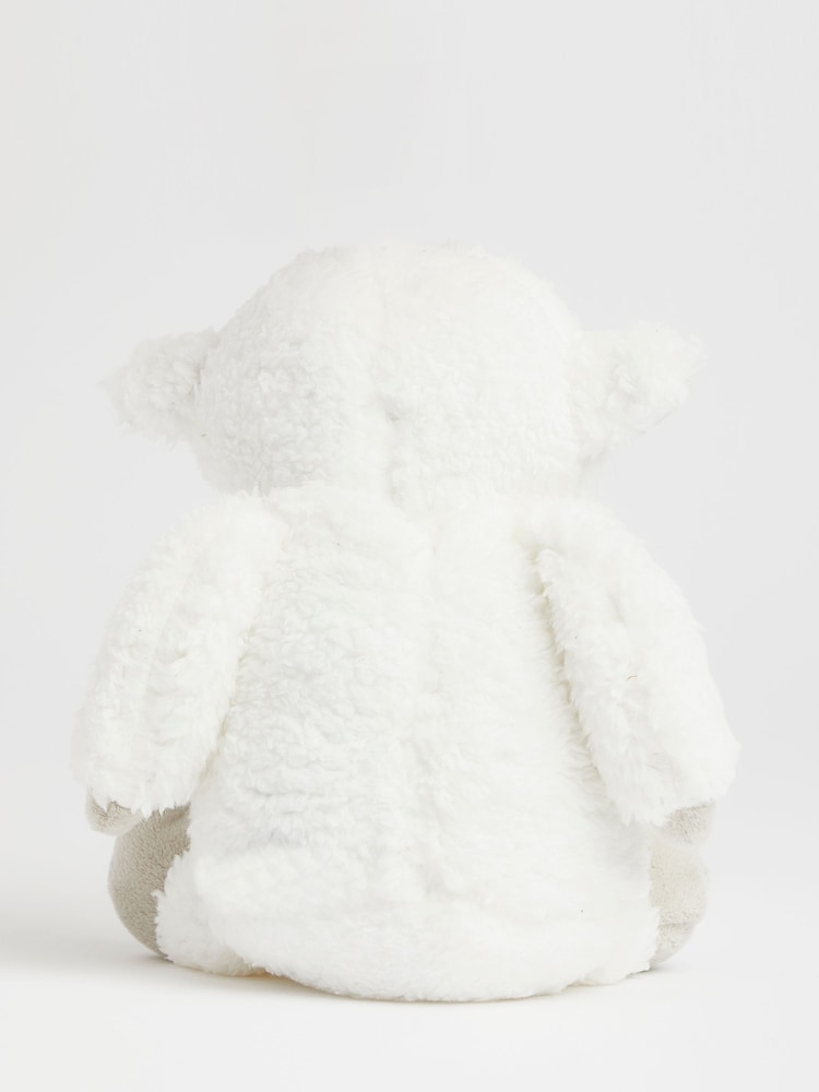 Cream Personalised Soft Plush Mini Lamb by Alphabet - Image 3 of 3