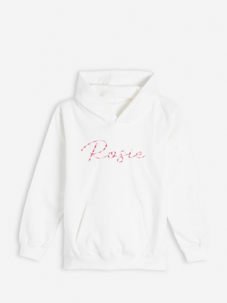 Dollymix Kids Personalised White Hoodie - Image 1 of 3