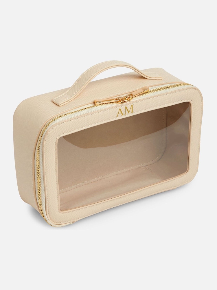 Personalised Clear Travel Case by Dollymix - Image 1 of 4
