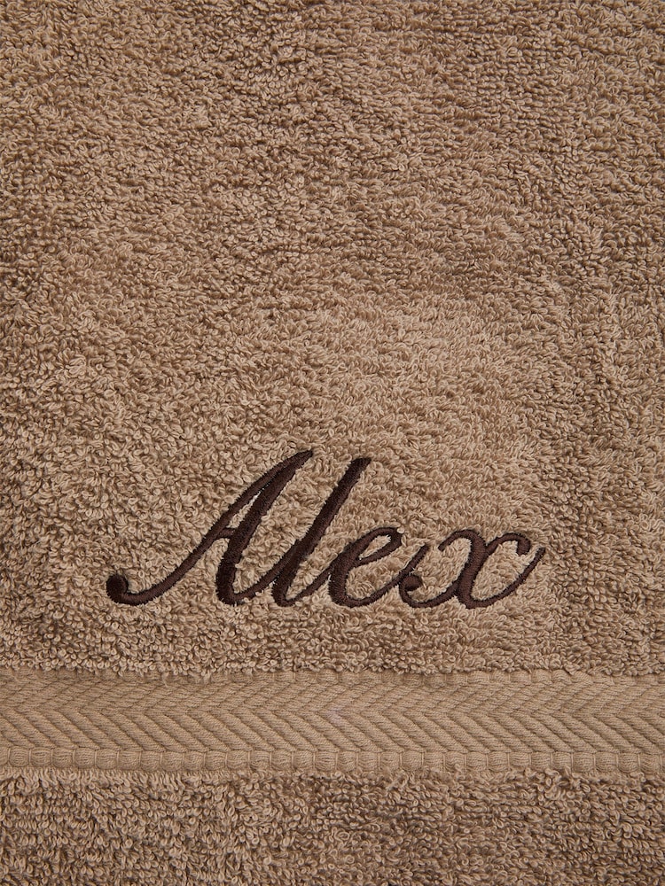 Personalised 100% Cotton Hand Towel by Dollymix - Image 2 of 4