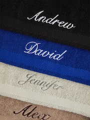 Personalised 100% Cotton Hand Towel by Dollymix - Image 4 of 4