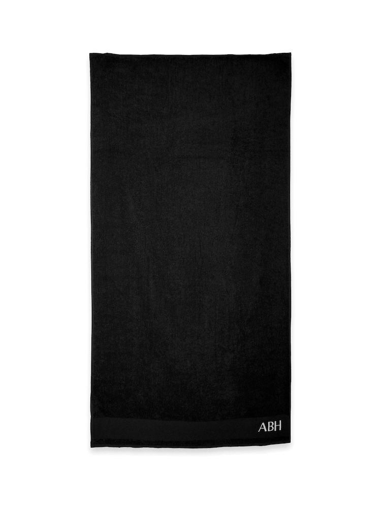 Personalised Bath 100% Cotton Towel by Dollymix - Image 1 of 2