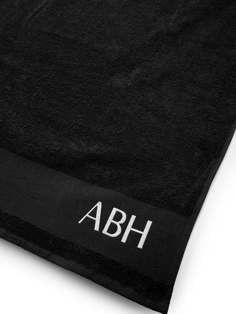 Personalised Bath 100% Cotton Towel by Dollymix - Image 2 of 2