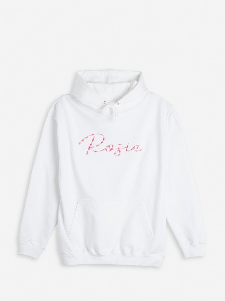 Dollymix Personalised White Hoodie - Image 1 of 3