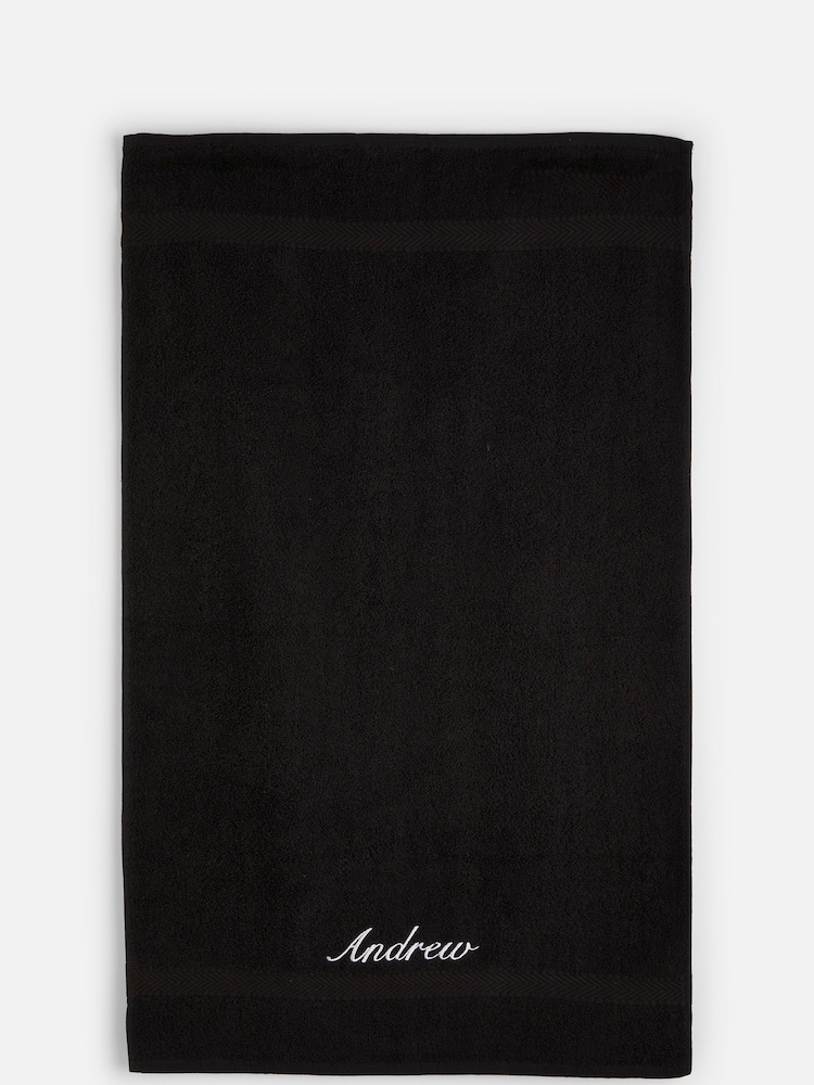 Personalised 100% Cotton Hand Towel by Dollymix - Image 1 of 4