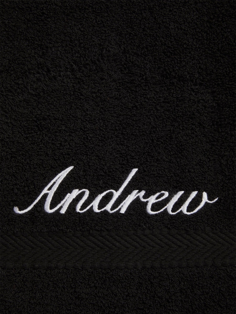 Personalised 100% Cotton Hand Towel by Dollymix - Image 2 of 4
