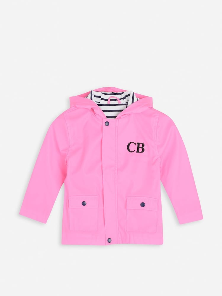 Dollymix Pink Personalised Rain Jacket - Image 1 of 3