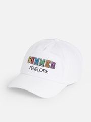 Dollymix Personalised Summer 100% Cotton Cap - Image 1 of 3