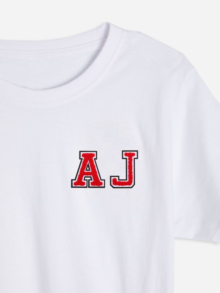 Alphabet Ladies Red Personalised Monogrammed Tartan 100% Cotton Pyjamas - Image 2 of 4