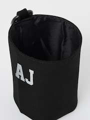 Personalised Black Water Bottle and Holder Set by Dollymix - Image 2 of 4