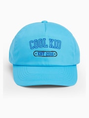 Dollymix Blue Personalised Cool Kid 100% Cotton Cap - Image 1 of 3