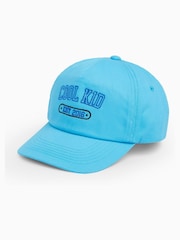 Dollymix Blue Personalised Cool Kid 100% Cotton Cap - Image 3 of 3
