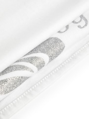 Personalised Handpicked for Earth 100% Cotton White Blanket by Dollymix - Image 7 of 7