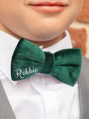 Personalised Velvet Boys Bow Tie by Jonny's Sister - Image 1 of 2