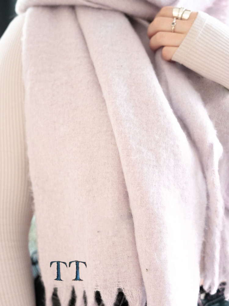 Jonnys Sister Personalised Embroidered Scarf - Image 2 of 3