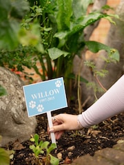 Personalised Rectangle Metal Pet Memorial Garden Planted Plaque by Jonnys Sister - Image 1 of 3