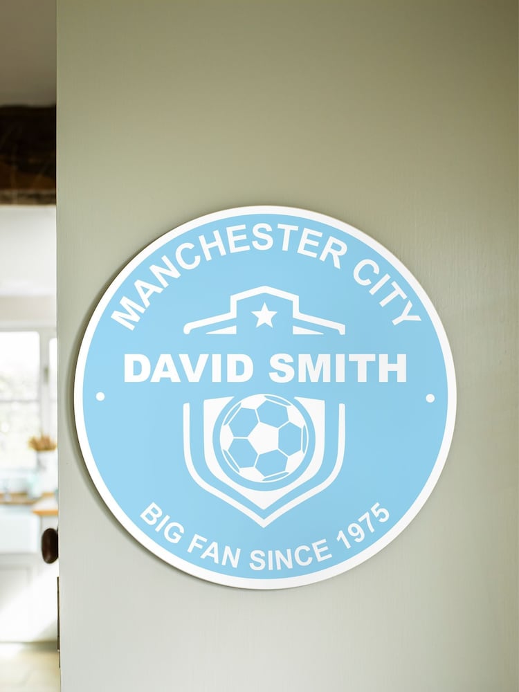 Personalised Metal Football Plaque by Jonnys Sister - Image 2 of 5