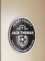 Personalised Metal Football Plaque by Jonnys Sister - Image 4 of 5