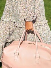 Jonnys Sister Personalised Saffiano Pu Leather Weekend Holdall - Image 2 of 4