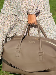 Jonnys Sister Personalised Saffiano Pu Leather Weekend Holdall - Image 4 of 4