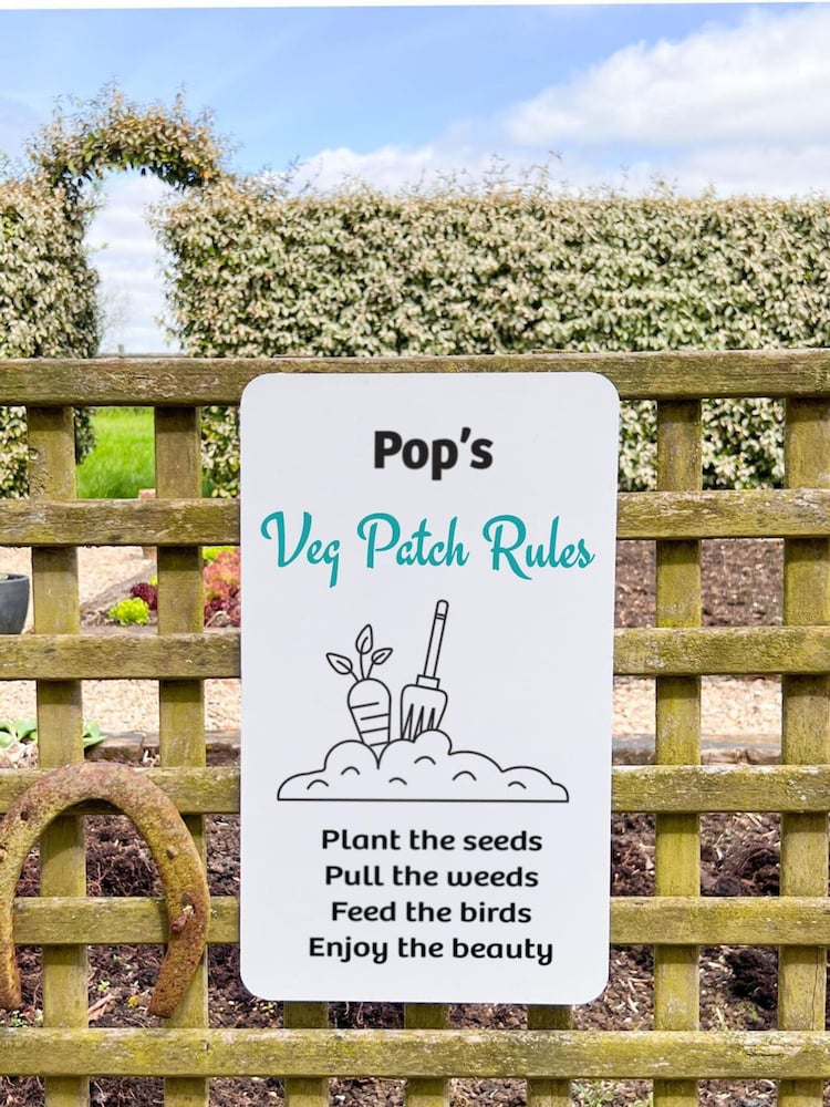 Personalised Garden Sign by Jonnys Sister - Image 1 of 2
