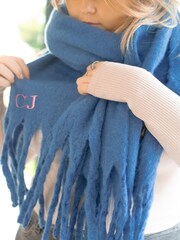 Jonnys Sister Personalised Embroidered Scarf - Image 3 of 3