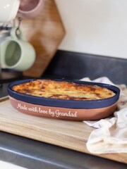 Personalised Large Oval Oven Proof Dish by Jonnys Sister - Image 2 of 2