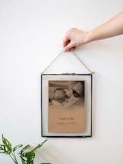 Personalised Vintage Glass Framed Brown Photo Print by Jonnys Sister - Image 2 of 2