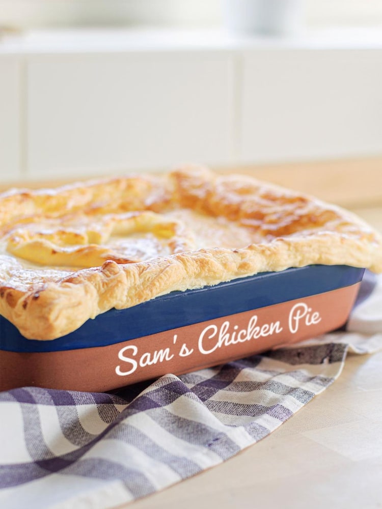 Blue Personalised Oven Proof Dish by Jonnys Sister - Image 3 of 3