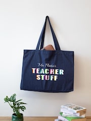 Personalised Teacher Stuff Bag by Jonnys Sister - Image 1 of 2