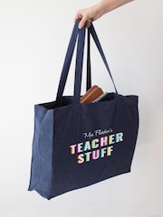 Personalised Teacher Stuff Bag by Jonnys Sister - Image 2 of 2