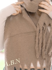 Jonnys Sister Personalised Embroidered Scarf - Image 2 of 3
