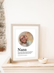 Mothers Day Grey Personalised Framed Photo Print by Jonnys Sister - Image 2 of 3