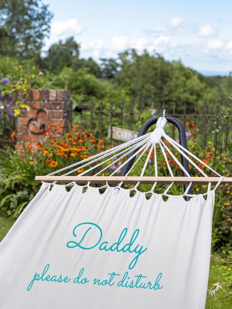 Personalised Garden Hammock With Stand by Jonnys Sister - Image 2 of 4