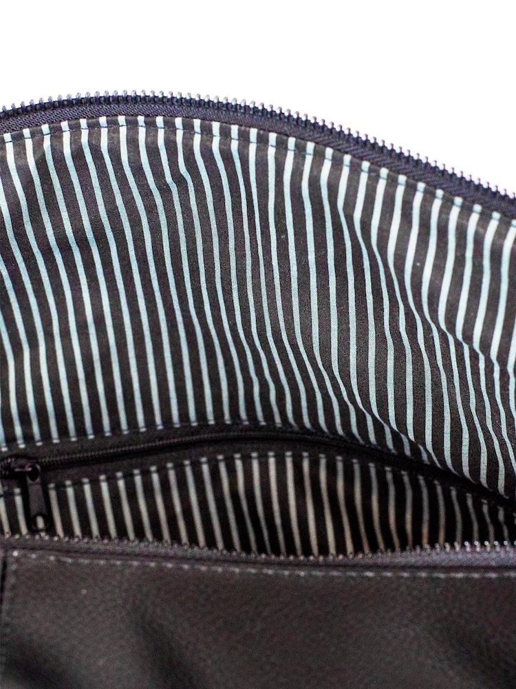 Jonnys Sister Personalised Nuhide Travel Holdall with Strap - Image 5 of 5