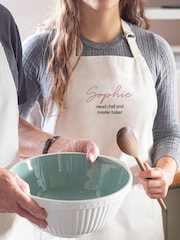 Personalised Couples Matching 100% Cotton Apron by Jonnys Sister - Image 2 of 5