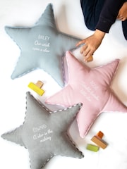 Personalised Handmade Star Cushion by Jonny's Sister - Image 1 of 1