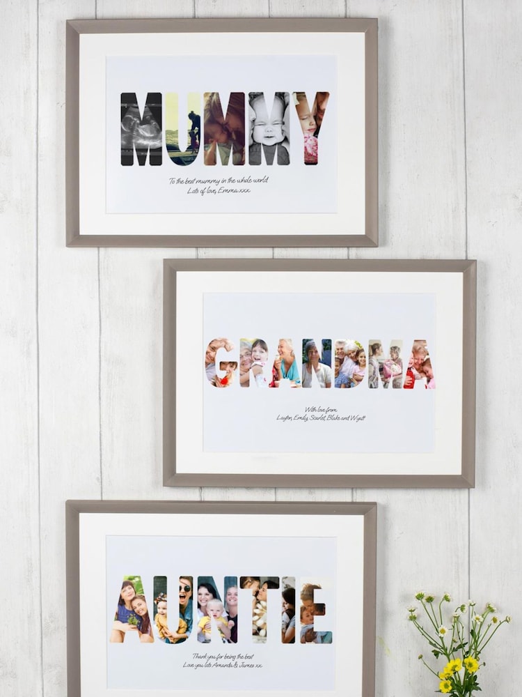 Personalised Photograph Picture Frame by Jonny's Sister - Image 1 of 2