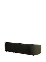 Barker and Stonehouse Green Glen 2 Seater Chaise Sofa - Image 4 of 7