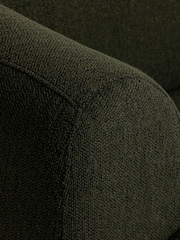 Barker and Stonehouse Green Glen 2 Seater Chaise Sofa - Image 5 of 7