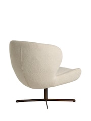 Barker and Stonehouse Neutral Jacques Armchair - Image 6 of 7