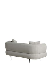 Barker and Stonehouse Neutral Romolo Loveseat - Image 5 of 6